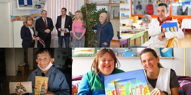 FOTO: U centru Splita otvara se 'Cava Alba', štićenici Centra 'Juraj Bonači' ondje će prodavati svoje suvenire