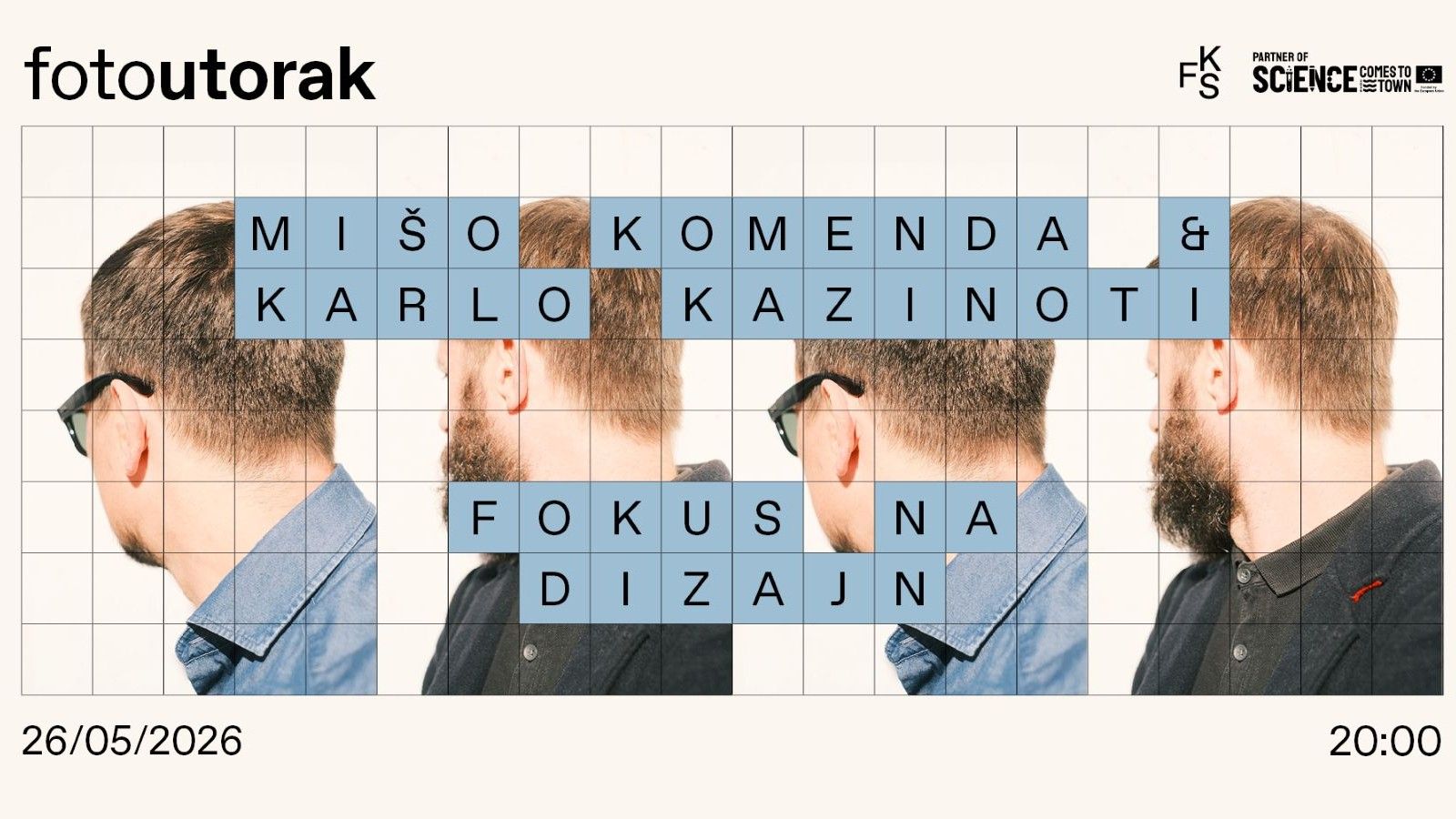 FOTO UTORAK Splitski duo Kazinoti & Komenda o fotografiji i dizajnu
