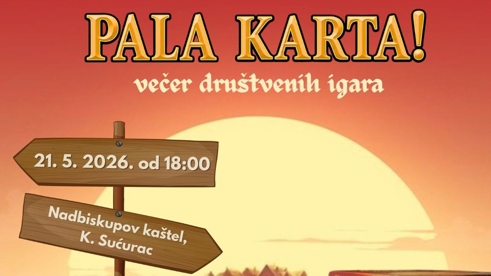 Večer društvenih igara u GKK: Prilika za druženje uživo uz igranje modernih i klasičnih igara