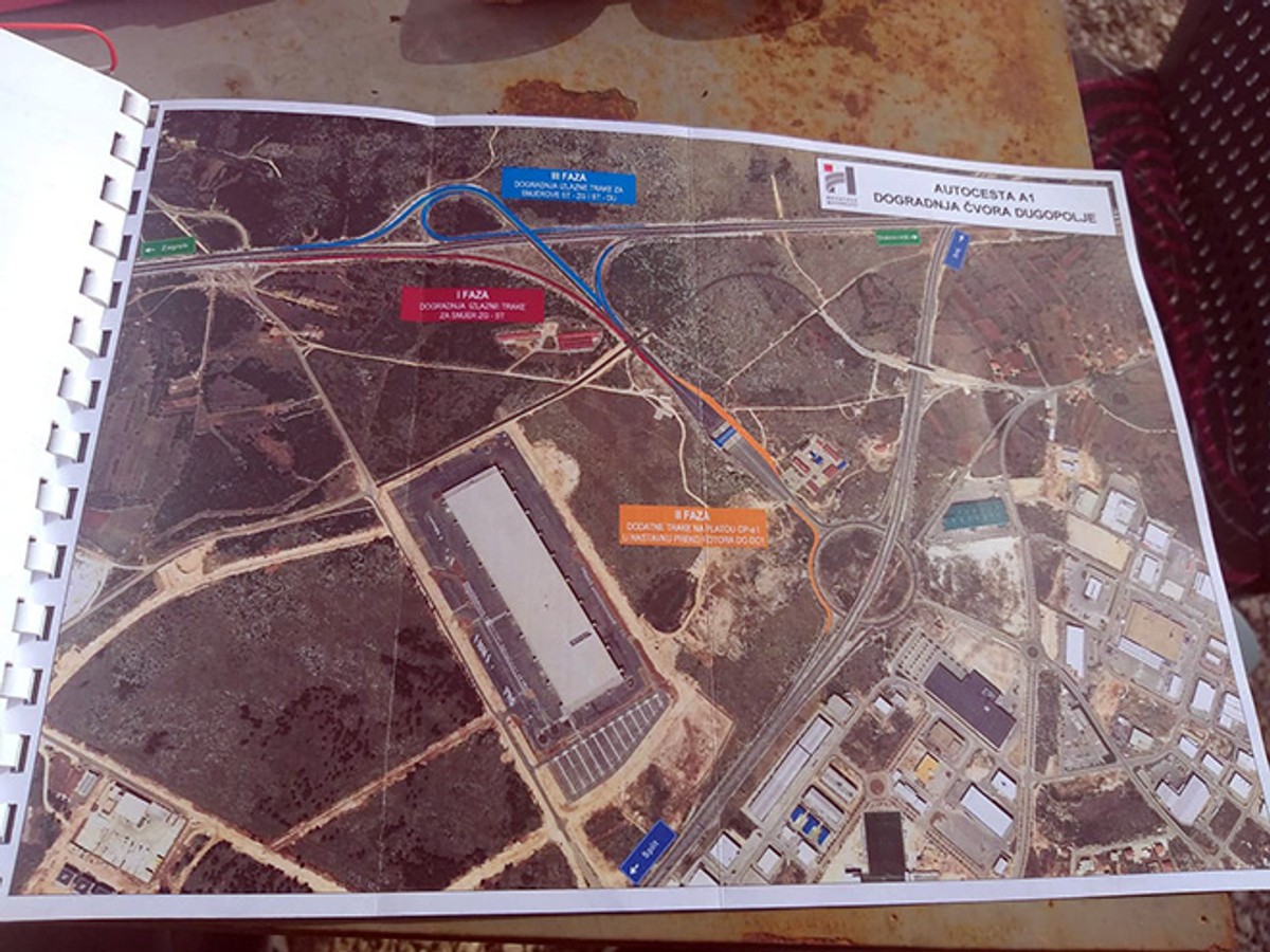 POČELA DOGRADNJA ČVORA DUGOPOLJE: Do 30. lipnja s autoceste će se u Split ulaziti iz dvije trake