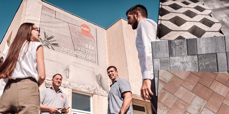 ULJEPŠAJTE SVOJU OKUĆNICU Iskoristite odlične cijene na najkvalitetnije betonske opločnike tvrtke ABK!