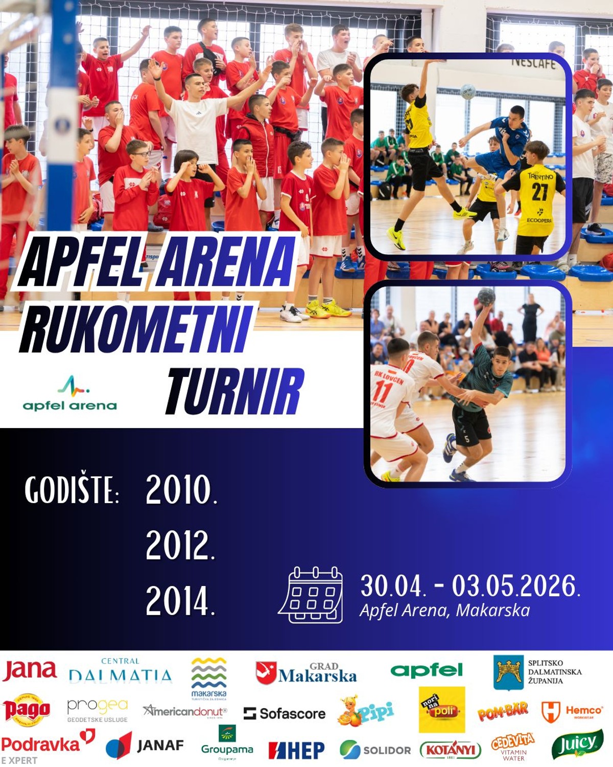 Rukometni turnir u Apfel Areni: 'Vrhunski sport i snažan predsezonski impuls gradu'