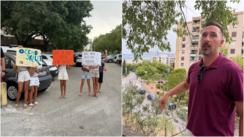 Prosvjed na Pujankama: 'Djeca do škole idu opasnim putevima, bojimo se da će se reagirati tek kad se nešto dogodi'