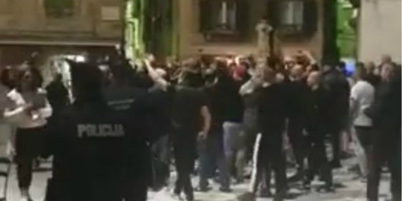 VIDEO Voćni trg odzvanja skandiranjem Mađara