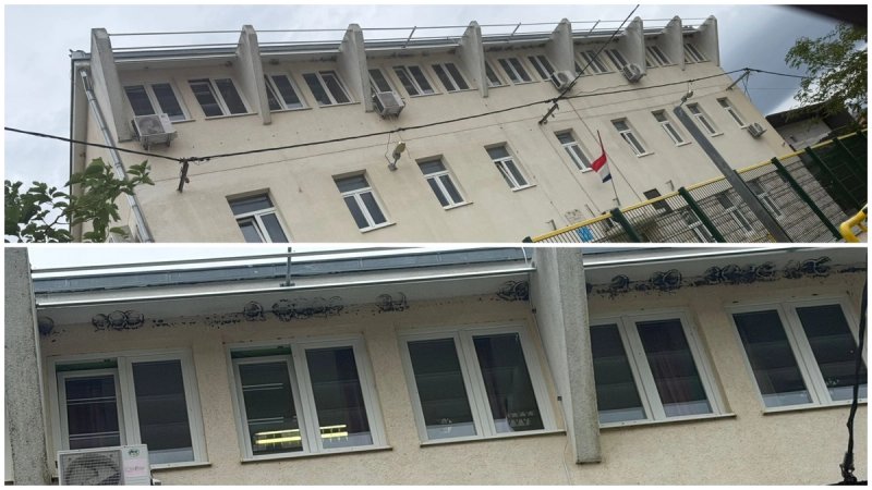 GRAĐANI ZGROŽENI Netko je sa pročelja škole u Srinjinama uklonio 30-ak aktivnih gnijezda lastavica