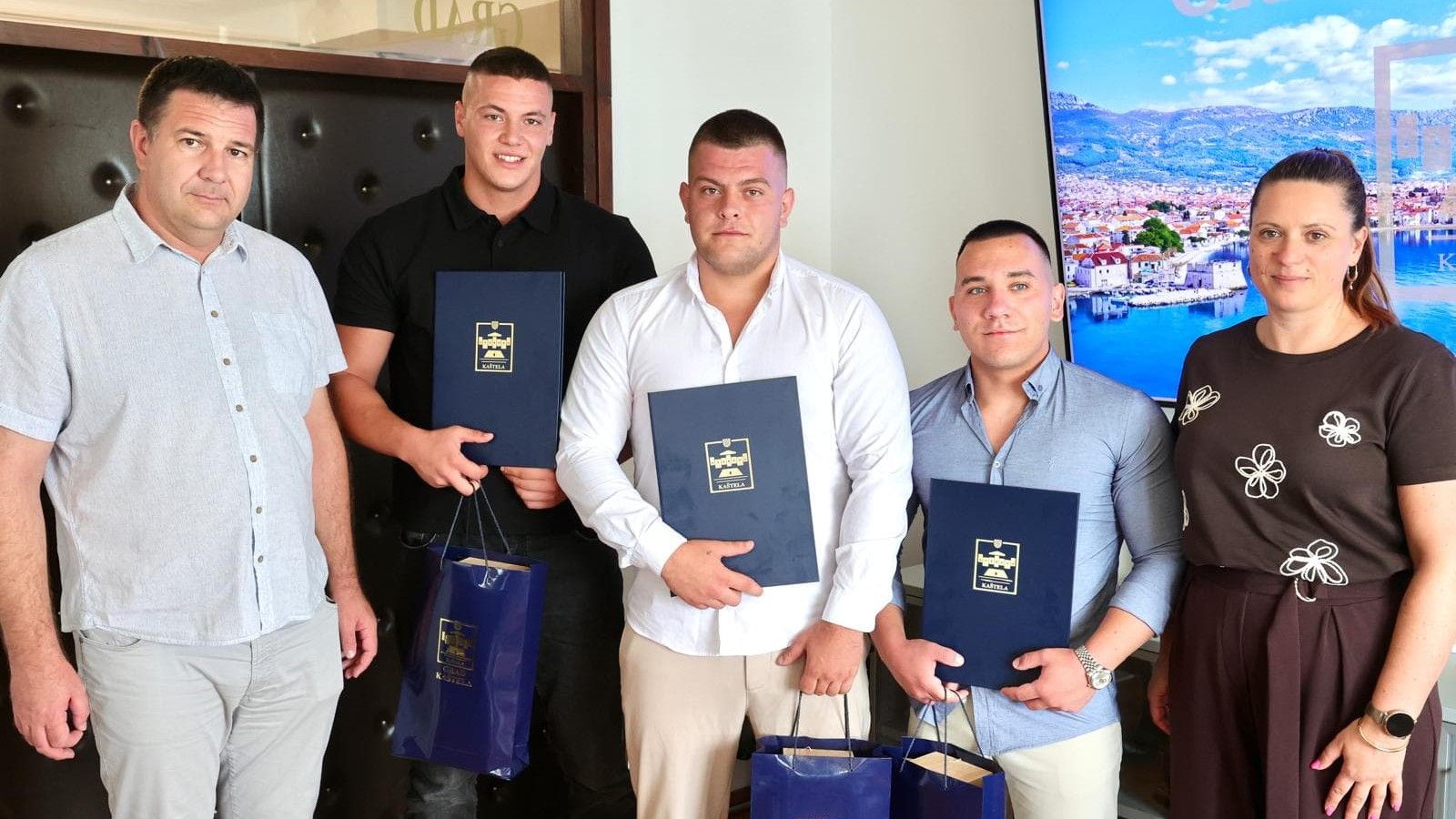 SPASILI ŽENU OD UTAPANJA Trojici hrabrih Kaštelana na poseban način zahvalio gradonačelnik