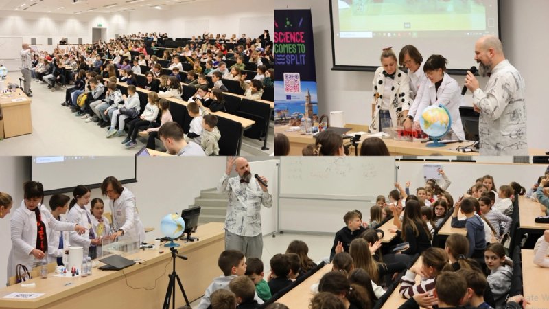 Rekordna posjećenost trećeg izdanja Dječjeg sveučilišta u Splitu