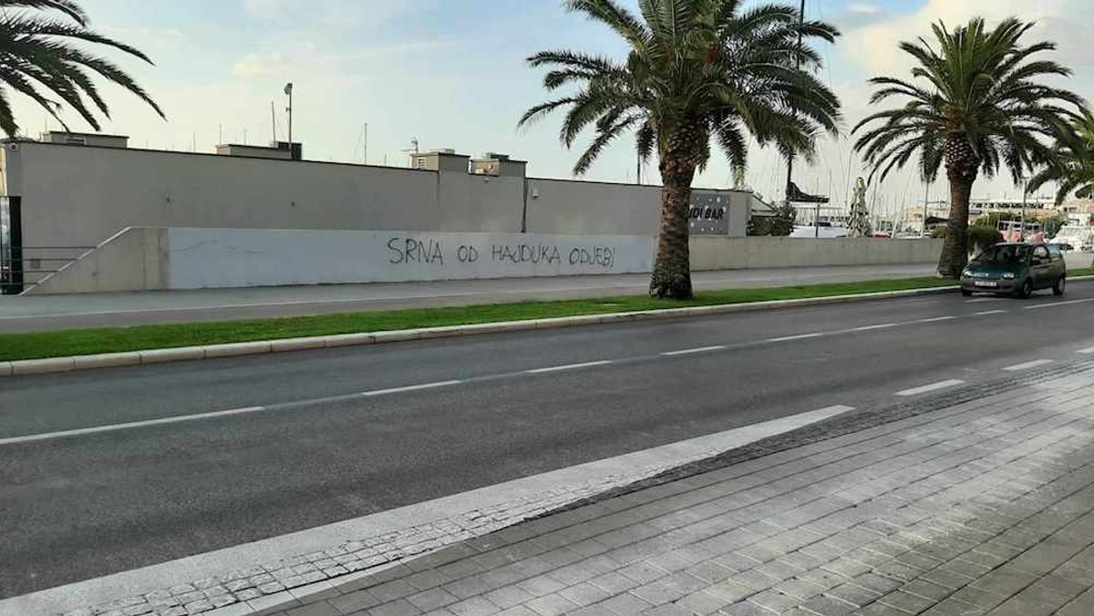 Poruke protiv Darija Srne na Zapadnoj obali, a u Marmontovoj protiv Marića