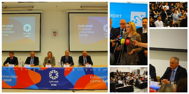 Europske sveučilišne igre Splitu donose 100 milijuna eura ulaganja u sportsku infrastrukturu