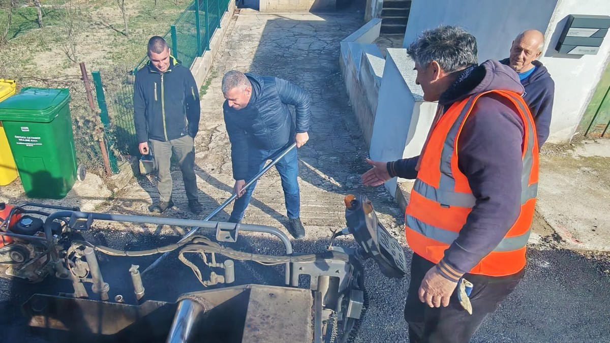 BRNAZE Završava se asfaltiranje Ferate