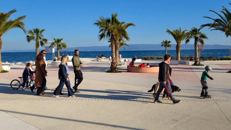 žnjan proljeće sunčano