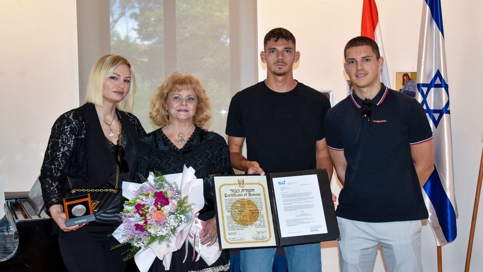 KAŠTELA Nikoli – Niki Cicilianiju, posmrtno, dodijeljeno priznanje 'Pravednik među narodima'