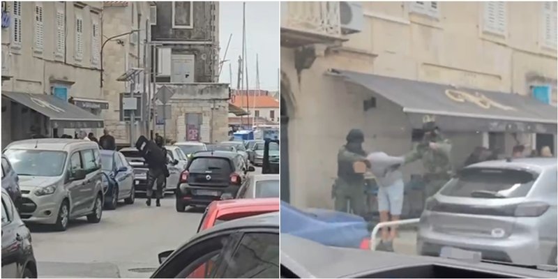 Akcija specijalaca u Trogiru, uhitili su muškarca za kojim je bila raspisana tjeralica