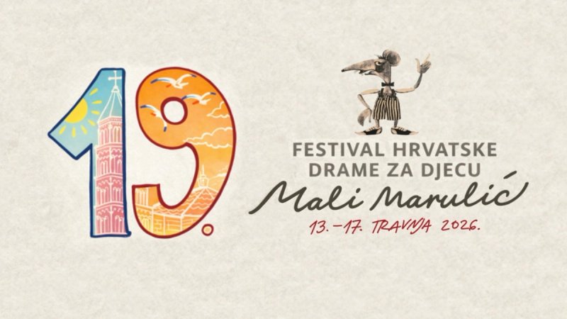 OD 13. DO 17. TRAVNJA: 19. Festival hrvatske drame za djecu 'Mali Marulić'