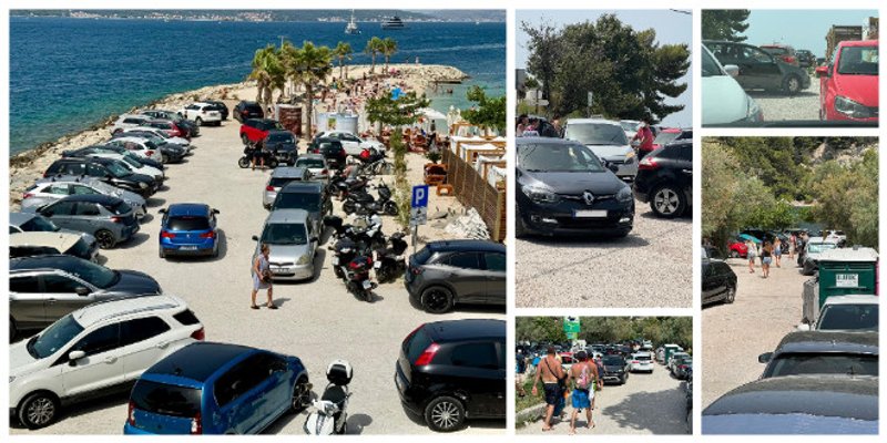 FOTO Jeziva gužva i nervoza na Kašjunima