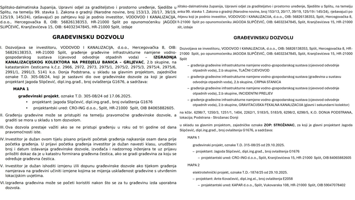 Nakon godina čekanja ishođena građevinska dozvola za kanalizaciju na posljednjem neizgrađenom dijelu obale u Strožancu