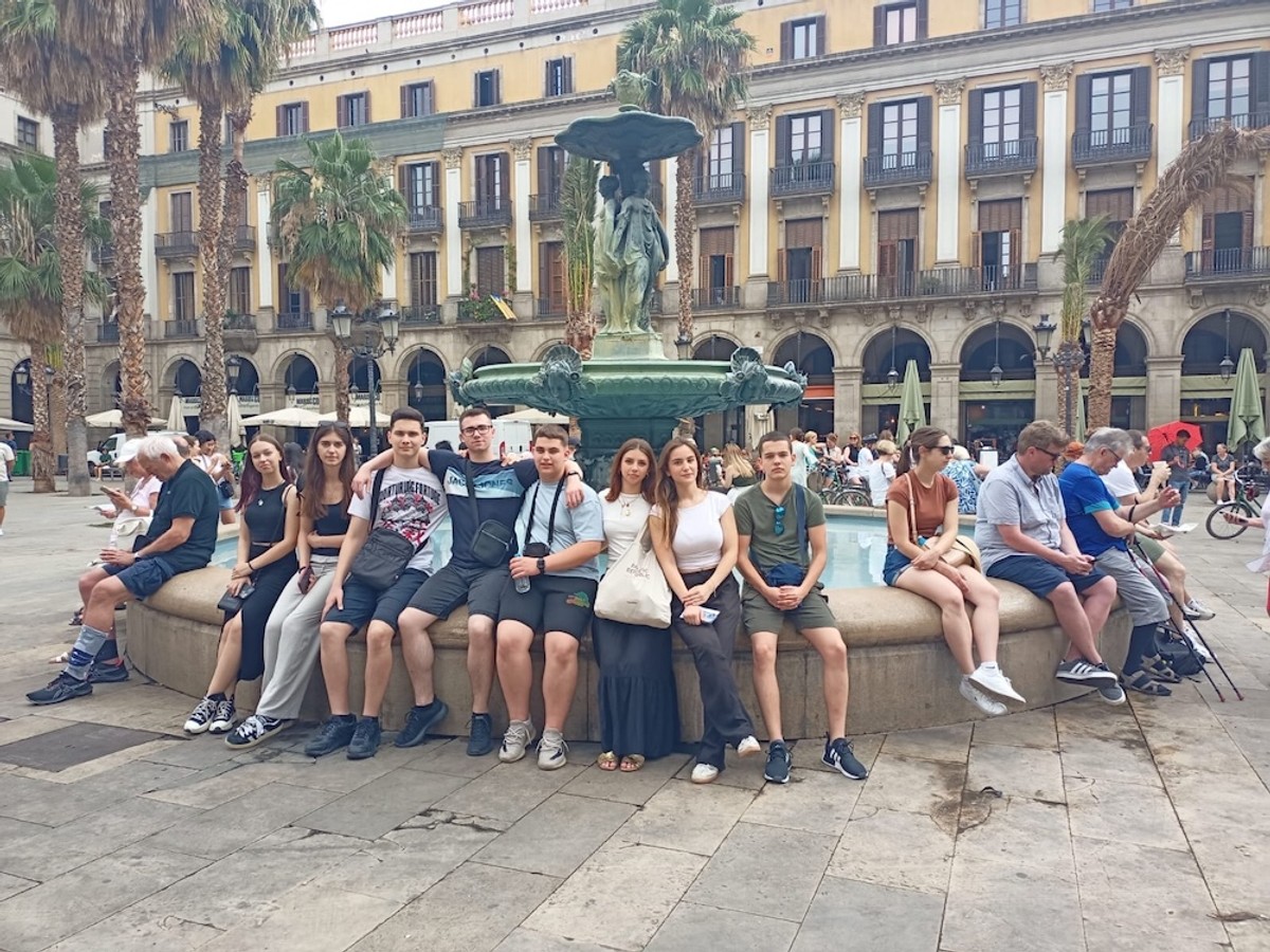 Učenici u Barceloni