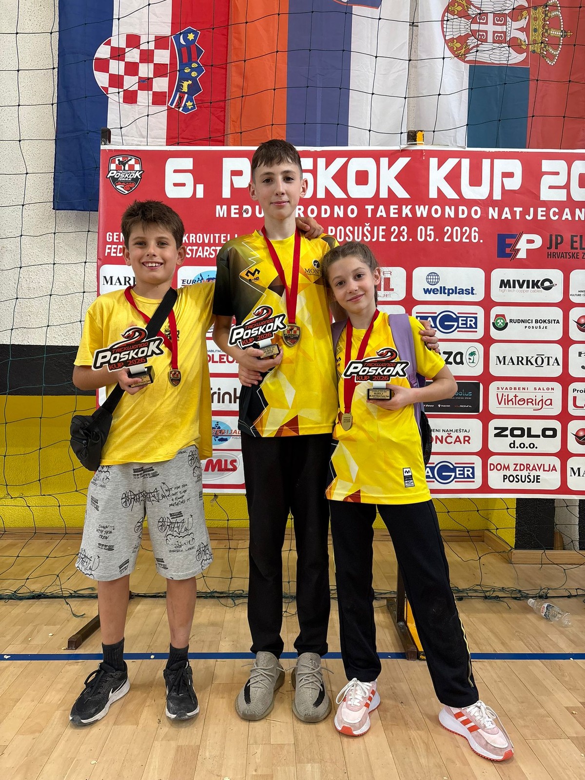 Zlatna dalmatinska mladost pokorila Posušje: TKD Monter na krovu Poskok Kupa 2026.!