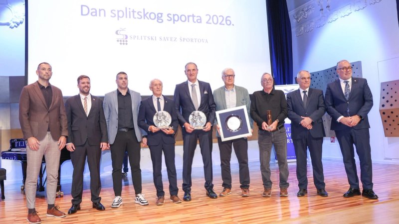 FOTOGALERIJA Provjerite tko je sve nagrađen na Danu splitskog sporta!
