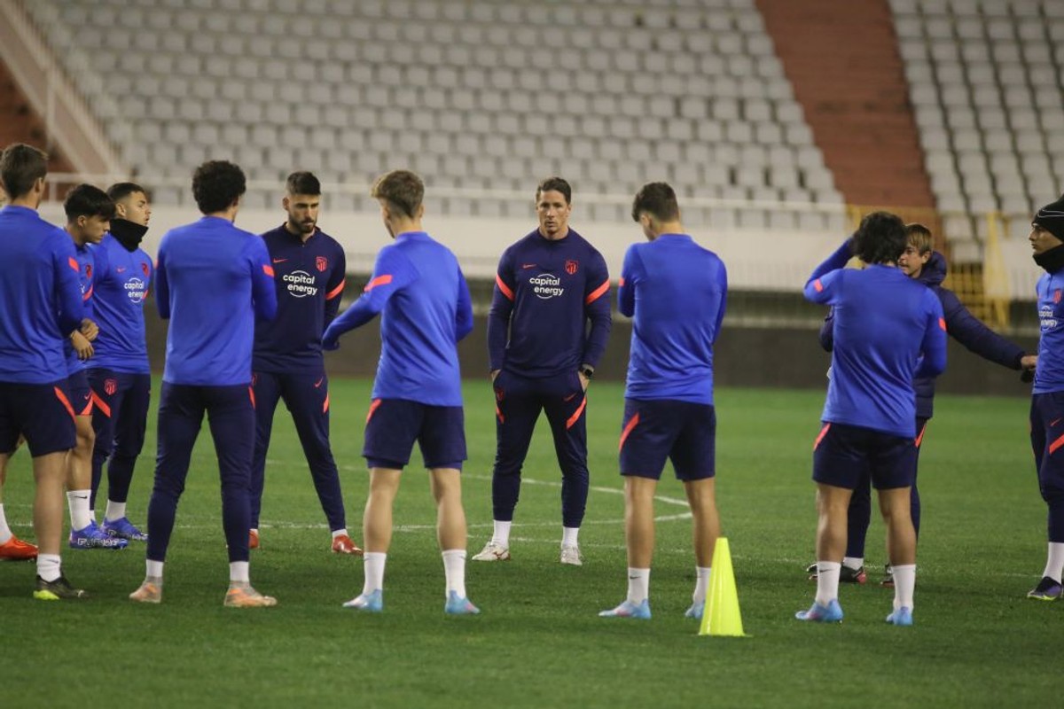 Trening juniora Atletica