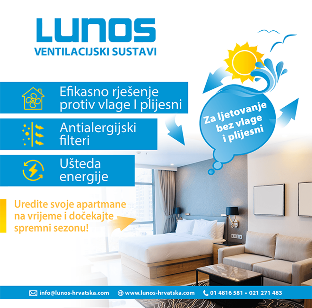 Imate problema s vlagom i plijesni? 