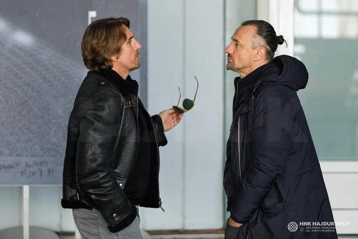 Alen Bokšić posjetio 'bijele' na Poljudu