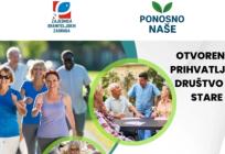 Pridružite se aktivnostima projekta 'Otvoreno i prihvatljivo društvo za stare'