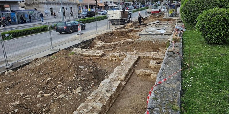 ARHEOLOŠKA SENZACIJA Preko puta zgrade Županije bila je Dioklecijanova tržnica - macelij