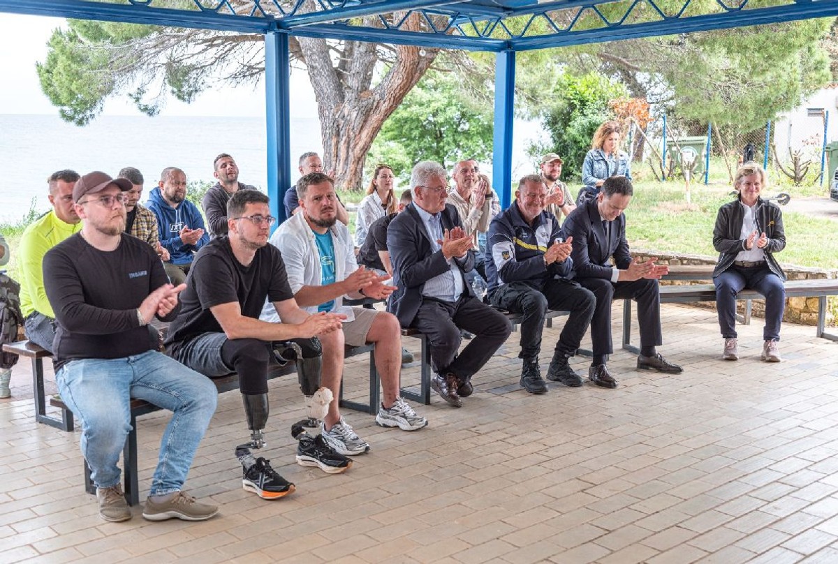 FOTO Ukrajinski ratni vojni invalidi na resocijalizaciji u Hrvatskoj