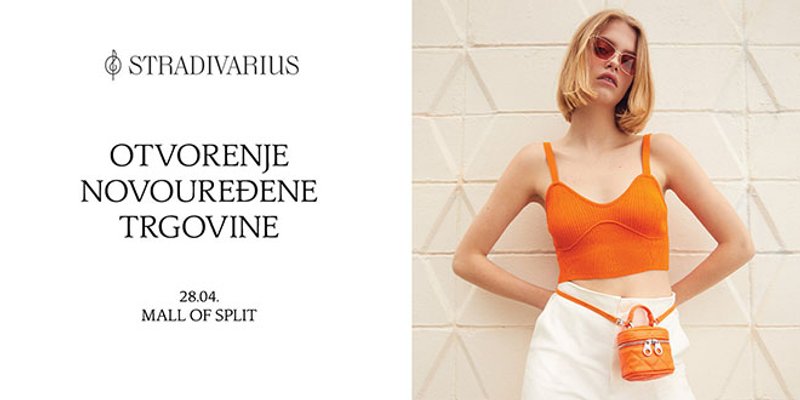 Stradivarius ponovno otvara svoju preuređenu trgovinu u Mall of Splitu