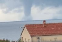 VIDEO Snimljena velika pijavica kod Rovinja: Stiže jako pogoršanje vremena