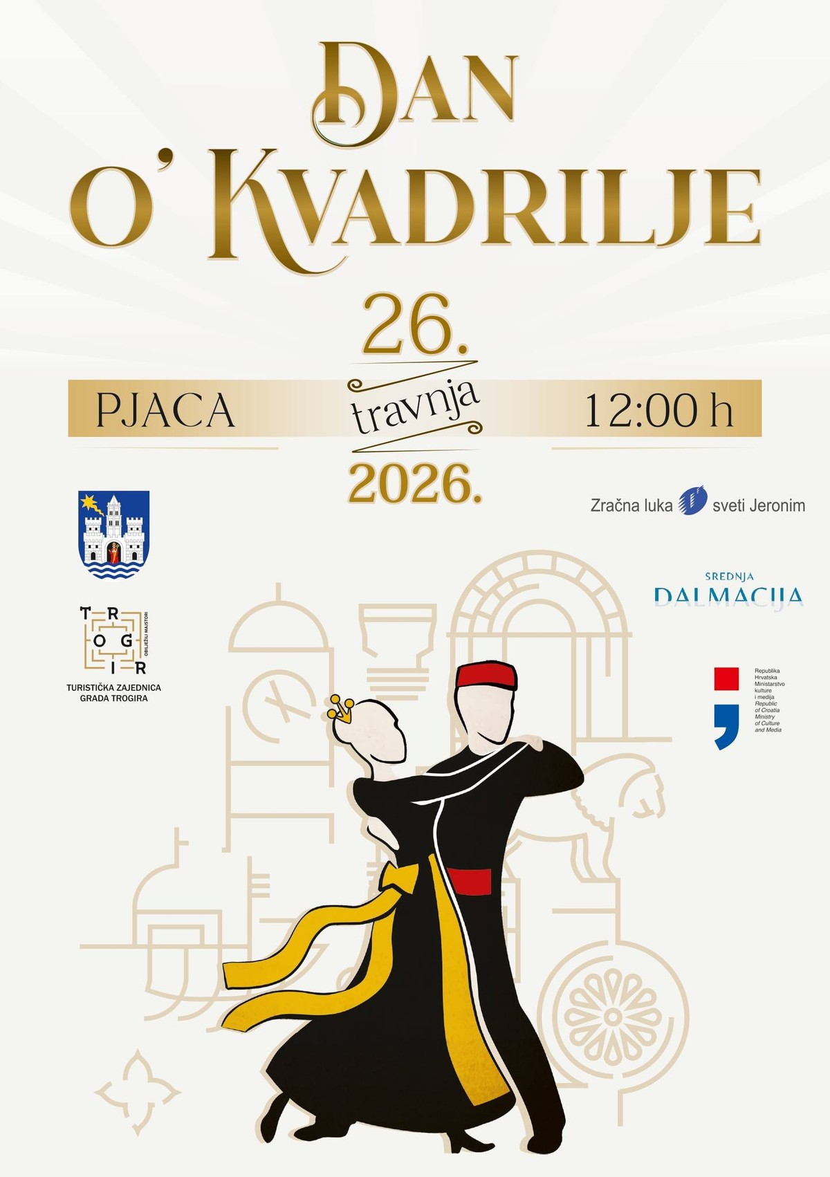 Trogirani pozivaju na 'Dan o'Kvadrilje'