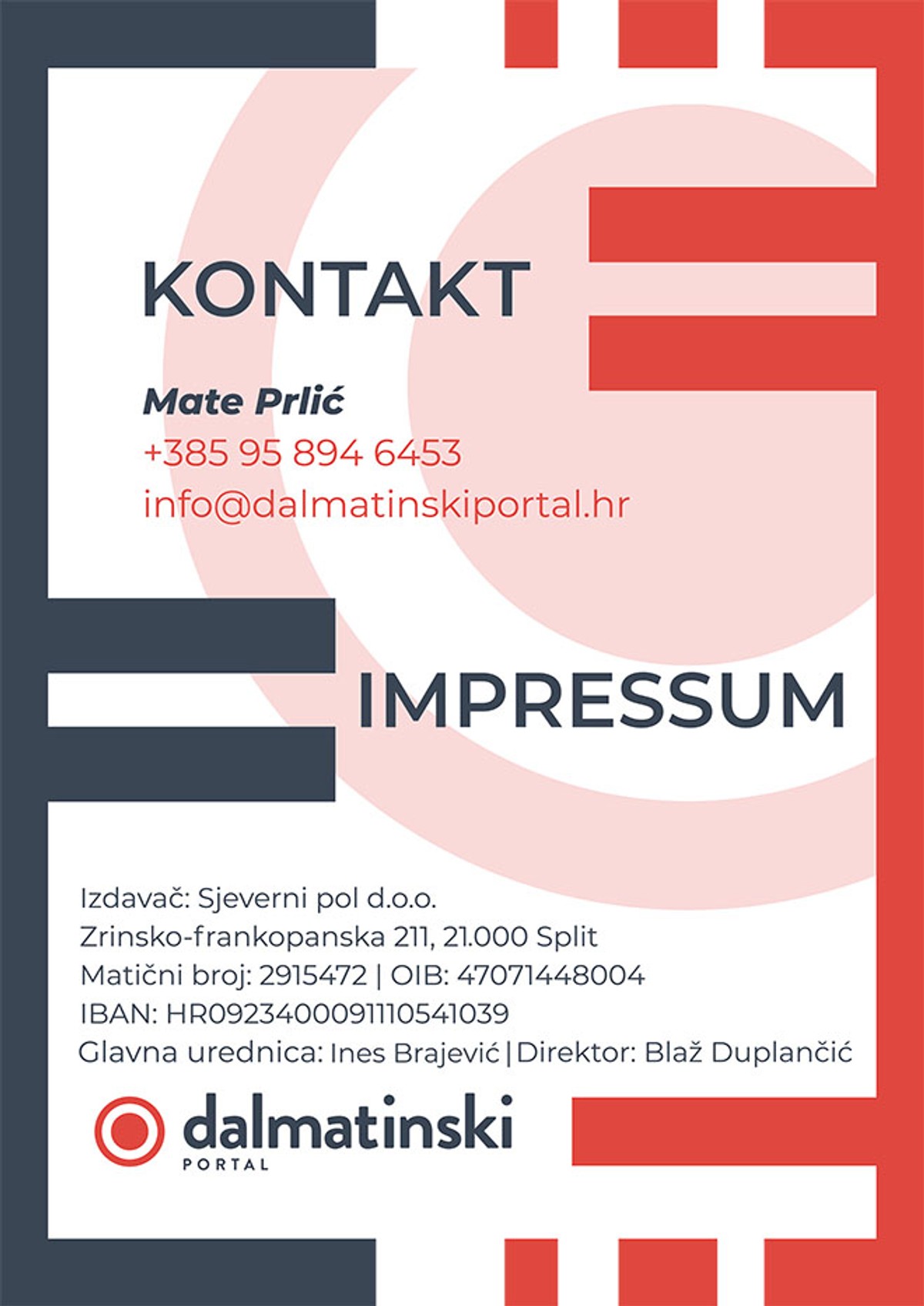 Cjenik Dalmatinskog portala