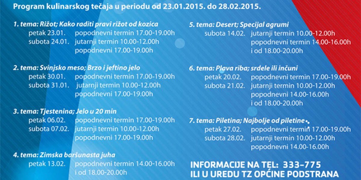Gornja Podstrana: Stéphan Macchi podučavao kako spremiti tjesteninu