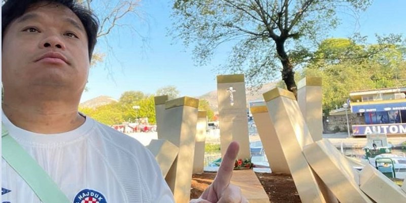 OGLASIO SE KINEZ USTAŠA 'Trogir, grad komunista'