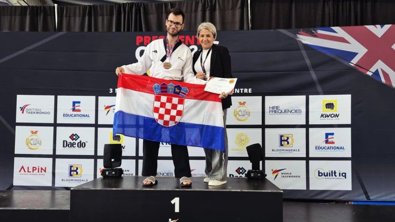 Sjajne vijesti iz Londona: Mateo Škara osvojio dvije brončane medalje