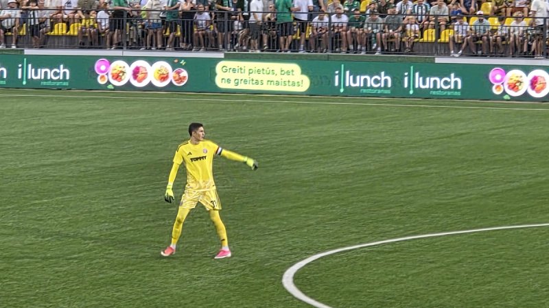 Hajdukov vratar u Vilniusu doživio veliku čast