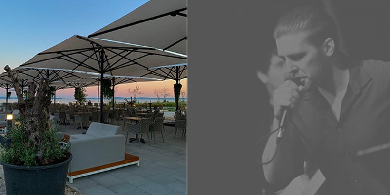 ŽNJAN Glazba uživo u beach baru Rosa Negra