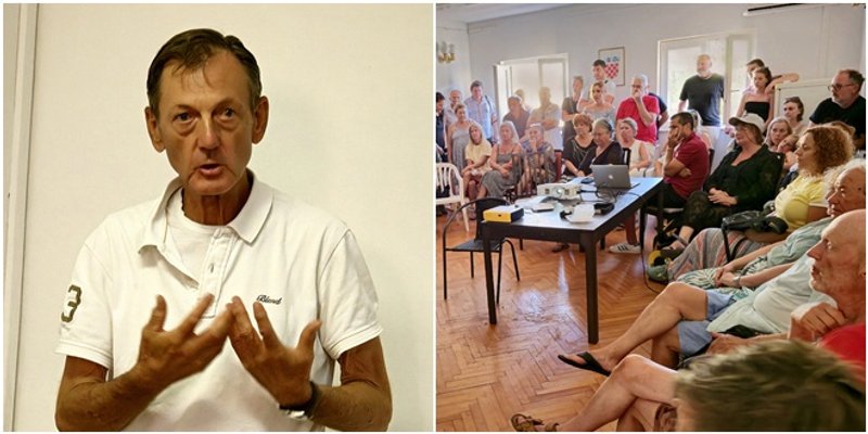 FOTO Bivši ravnatelj KBC-a Split ne miruje u mirovini, pročitajte što je radio u Drveniku Velom