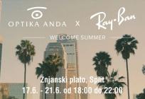 Optika Anda i Ray Ban donose pet dana ljetnog druženja na Žnjan
