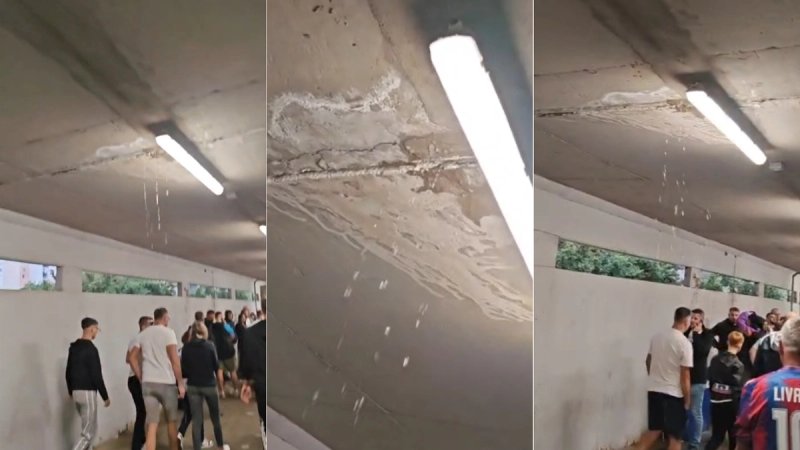 NEADEKVATAN STADION: Na Poljudu od kiše ne možete pobjeći ni pod krovom, ni u tunelu, a zabranjen je pristup i Fan shopu