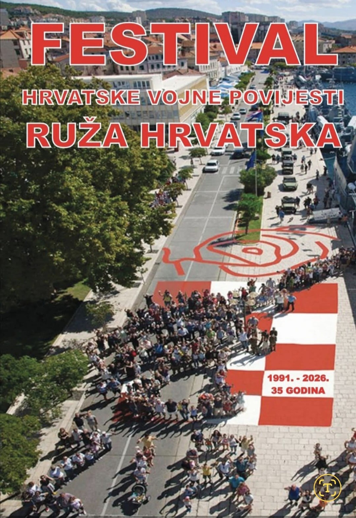 Šibenik u rujnu postaje središte hrvatske vojne povijesti: Prvi Festival 'Ruža Hrvatska' donosi tribine, filmove i svjedočanstva