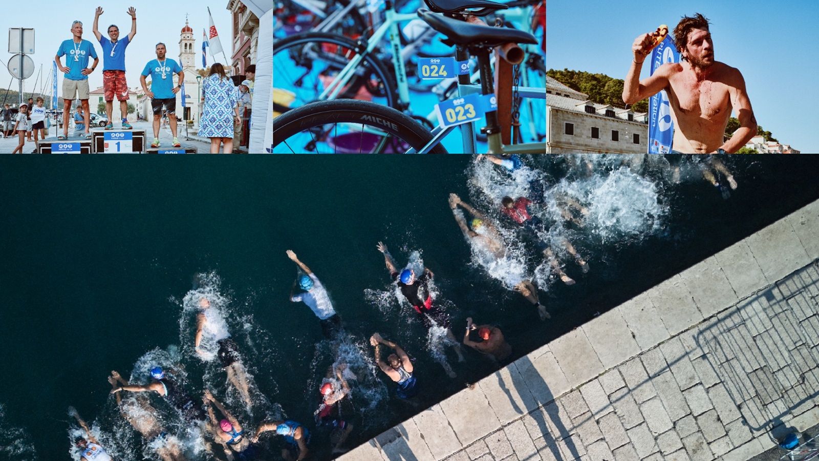 Puteus Triatlon održan u Pučišćima, pozornici sporta usred kamena