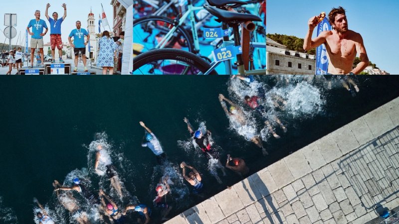 Puteus Triatlon održan u Pučišćima, pozornici sporta usred kamena