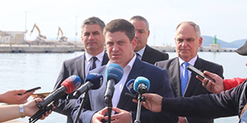 Butković na gradilištu novog putničkog terminala u splitskoj luci: Ovdje su planirana dodatna ulaganja vrijedna više od 200 milijuna eura