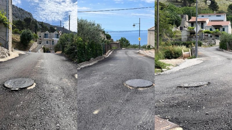 Gornja Podstrana: Dovršena nova faza radova u ulici Don Petra Cara