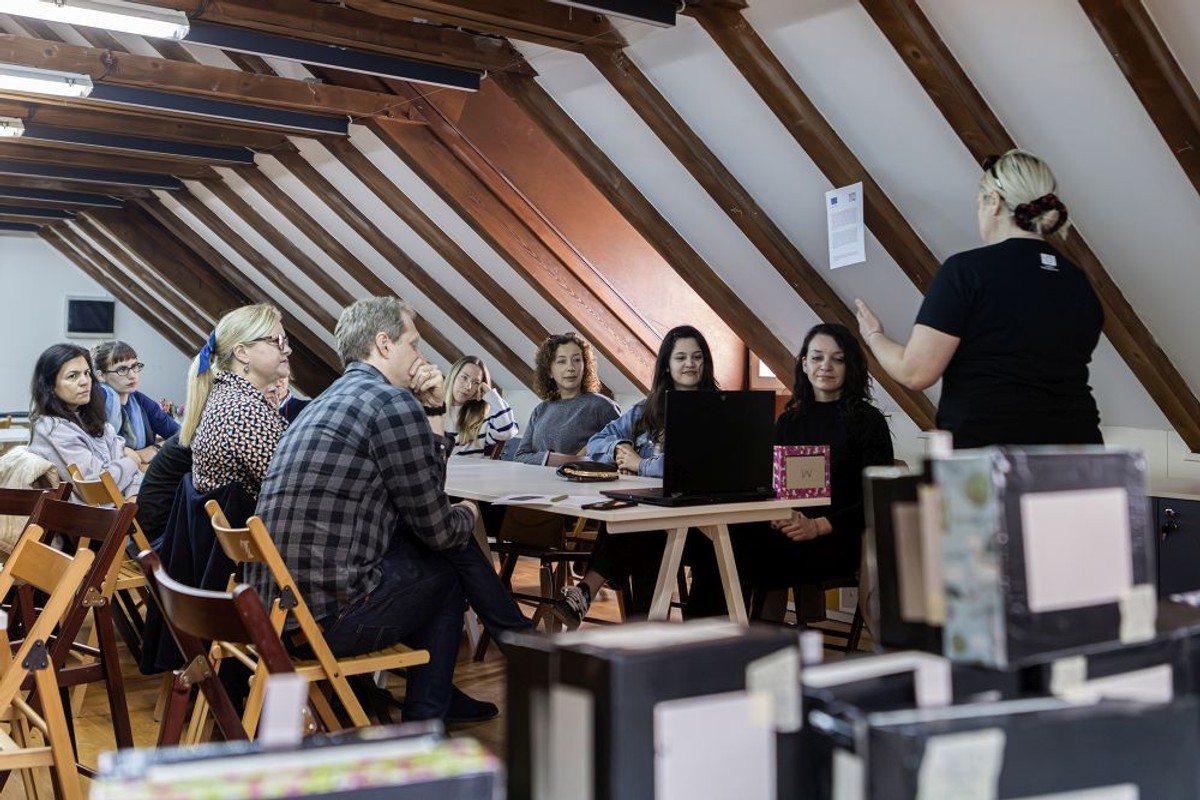 Camera obscura u Etnografskom muzeju Split | foto: Nikolina Kukoč