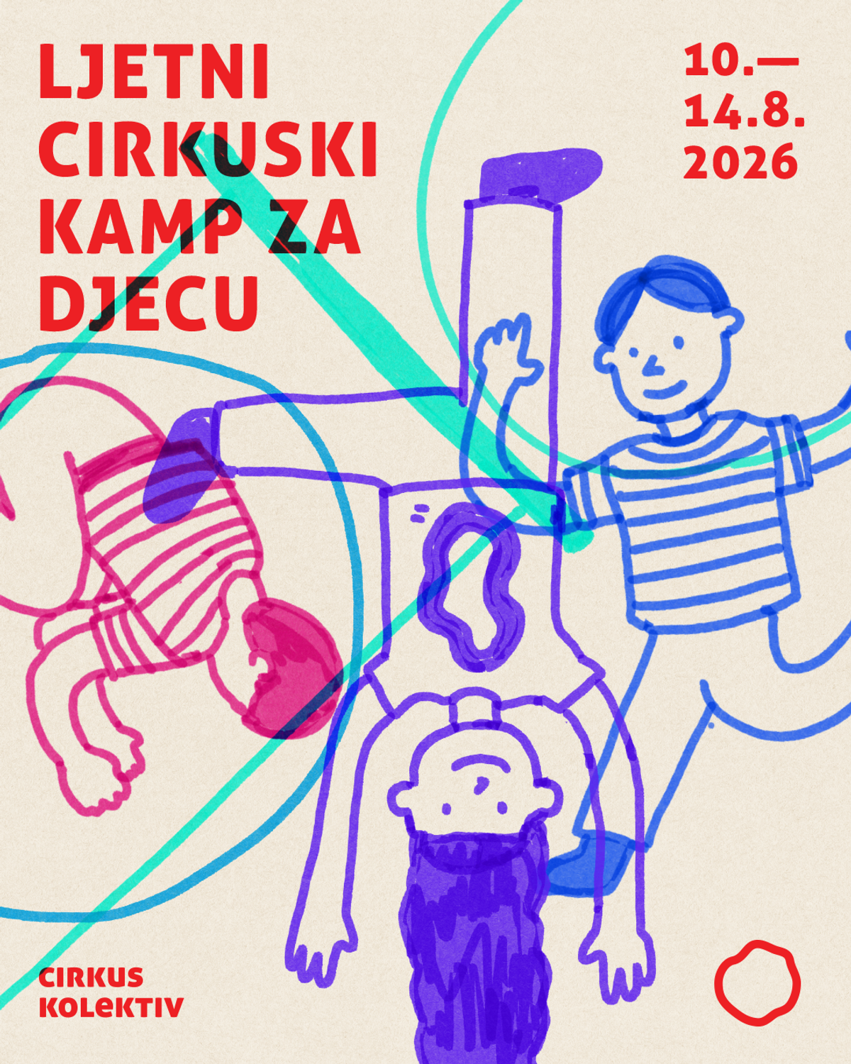 Cirkus Kolektiv otvara prijave za peti Ljetni cirkuski kamp za djecu u Splitu