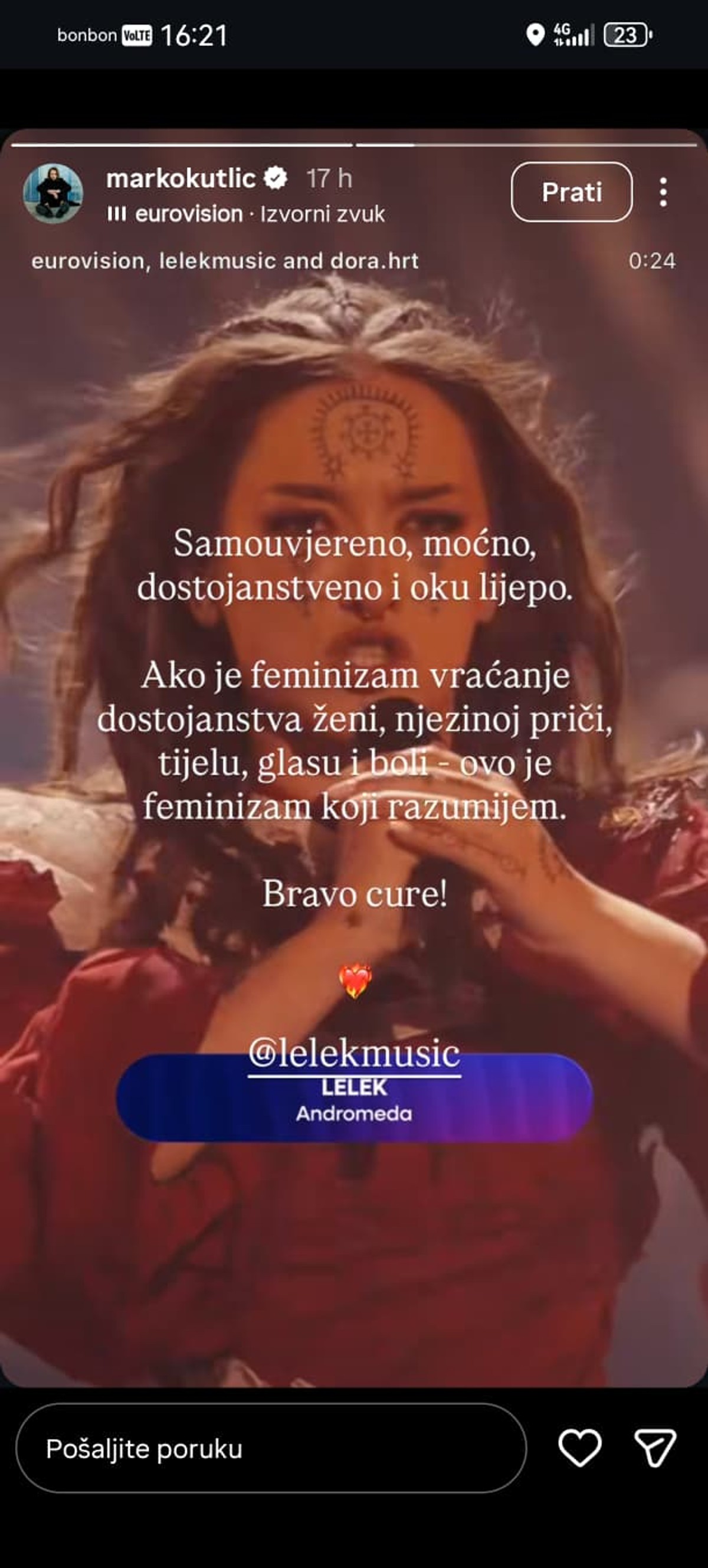  Marko Kutlić o Leleku: 'Ovo je feminizam koji razumijem'