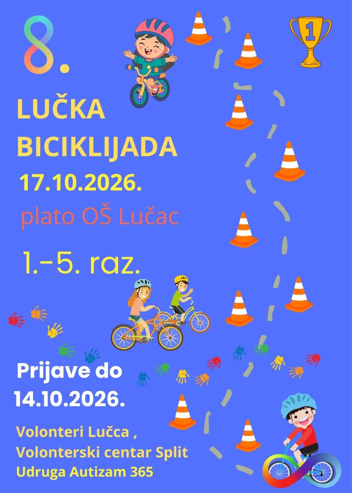 U subotu 8. Lučka biciklijada